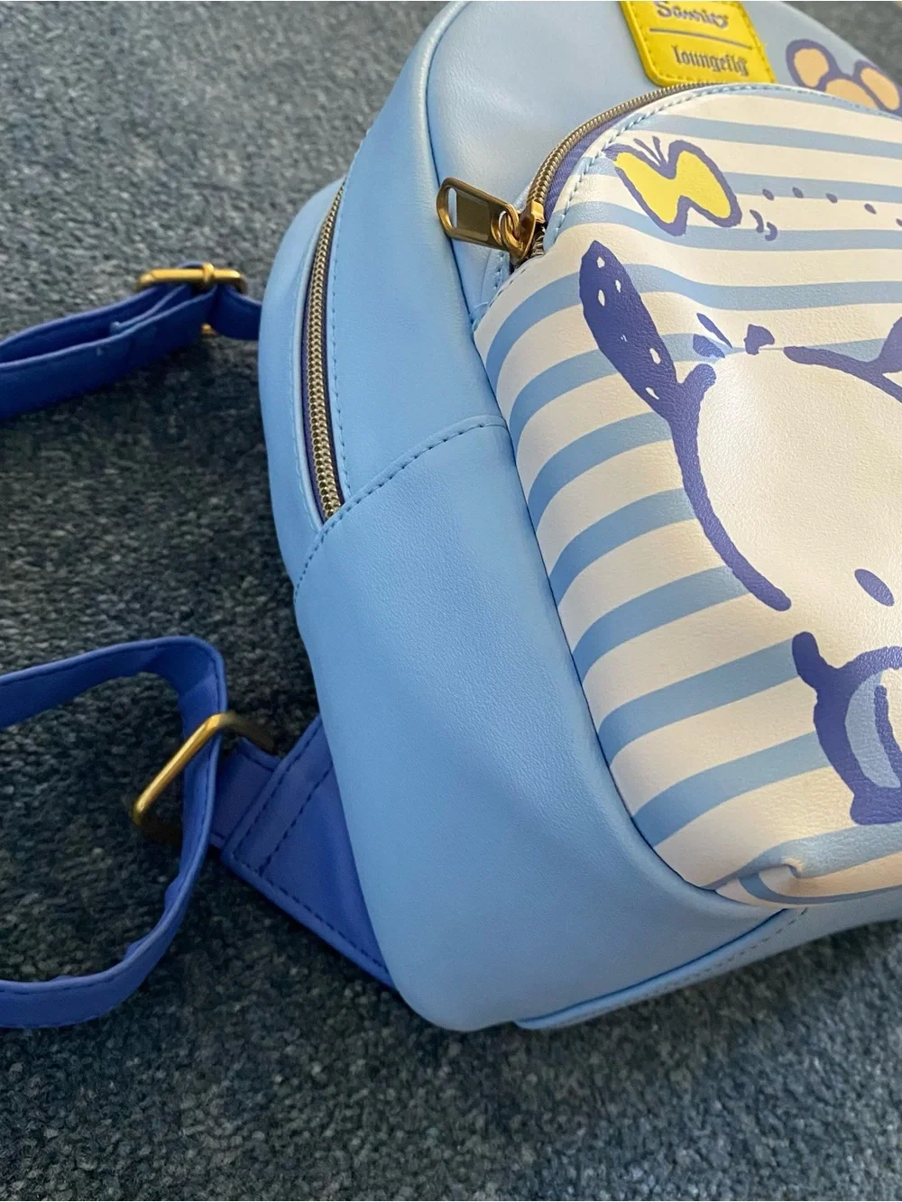 Loungefly Sanrio Pochacco & Friends Stripe Mini Backpack